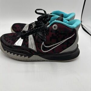 Nike Black and Blue Rare Kyrie 7 Sneakers